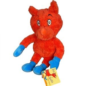 Dr Suess Fox In Socks Kohls Cares Plush boxBL